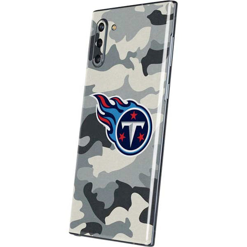 NFL Tennessee Titans Camo Galaxy Note 10 Skin